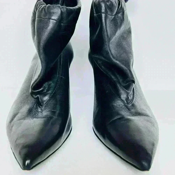 3.1 Phillip Lim Pointed Toe Slouch Drawstring Pull Ankle Booties - Picture 2 of 11